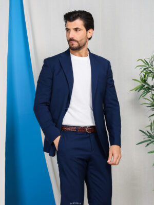 46 Abito Napoli Blu Medio | DROP 7 | Collezione Primavera/Estate