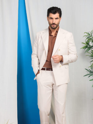 WINCHESTER DP BEIGE 3 Abito Winchester Doppiopetto Beige | DROP 7 | Collezione Primavera/Estate
