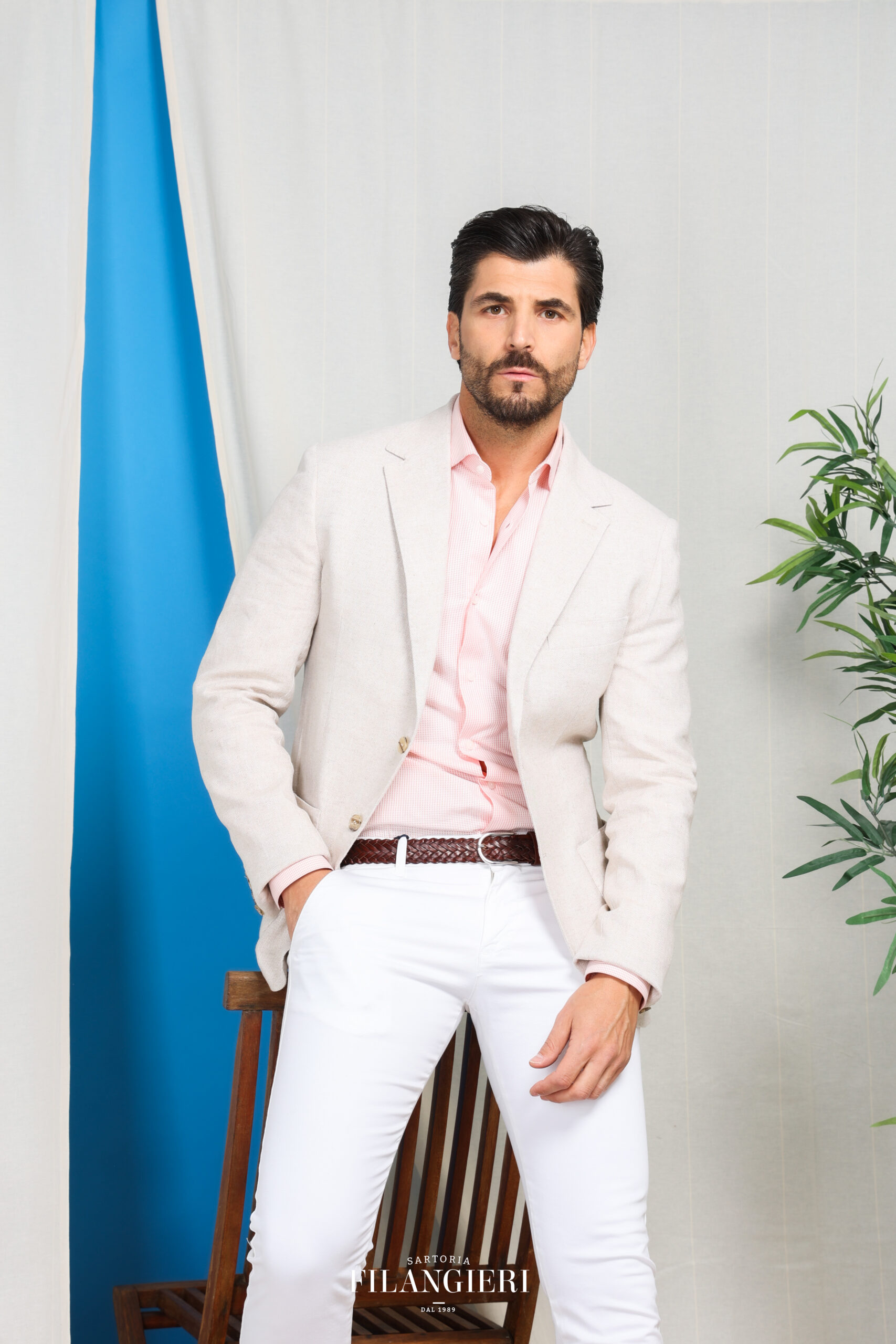 Giacca Lisbona Beige| regulal fit | Collezione P/E - immagine 3