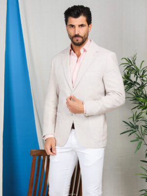Giacca Lisbona Beige| regulal fit | Collezione P/E
