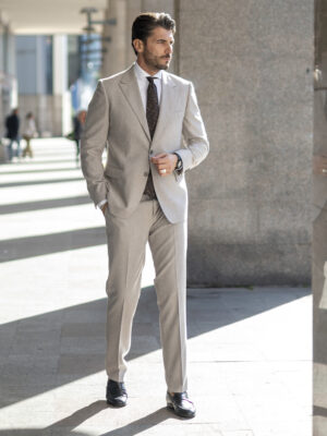 _NKM0050 Abito Romantico Beige | Drop 7 | Collezione autunno inverno