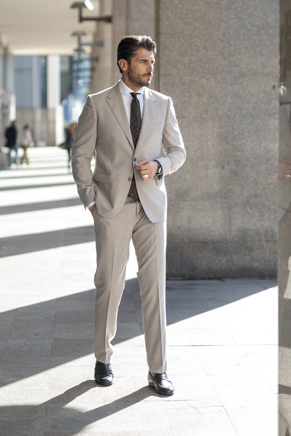 Abito Romantico Beige | Drop 7 | Collezione autunno inverno