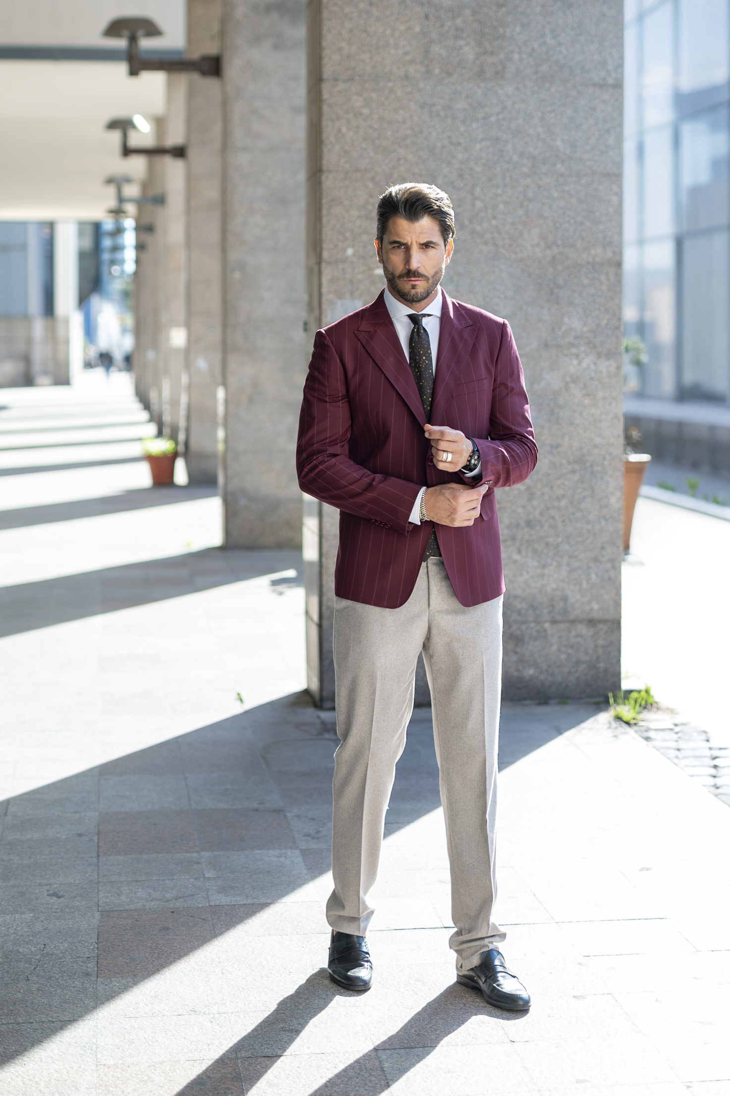 Giacca Oxford | Regular fit | Collezione Autunno Inverno - immagine 2