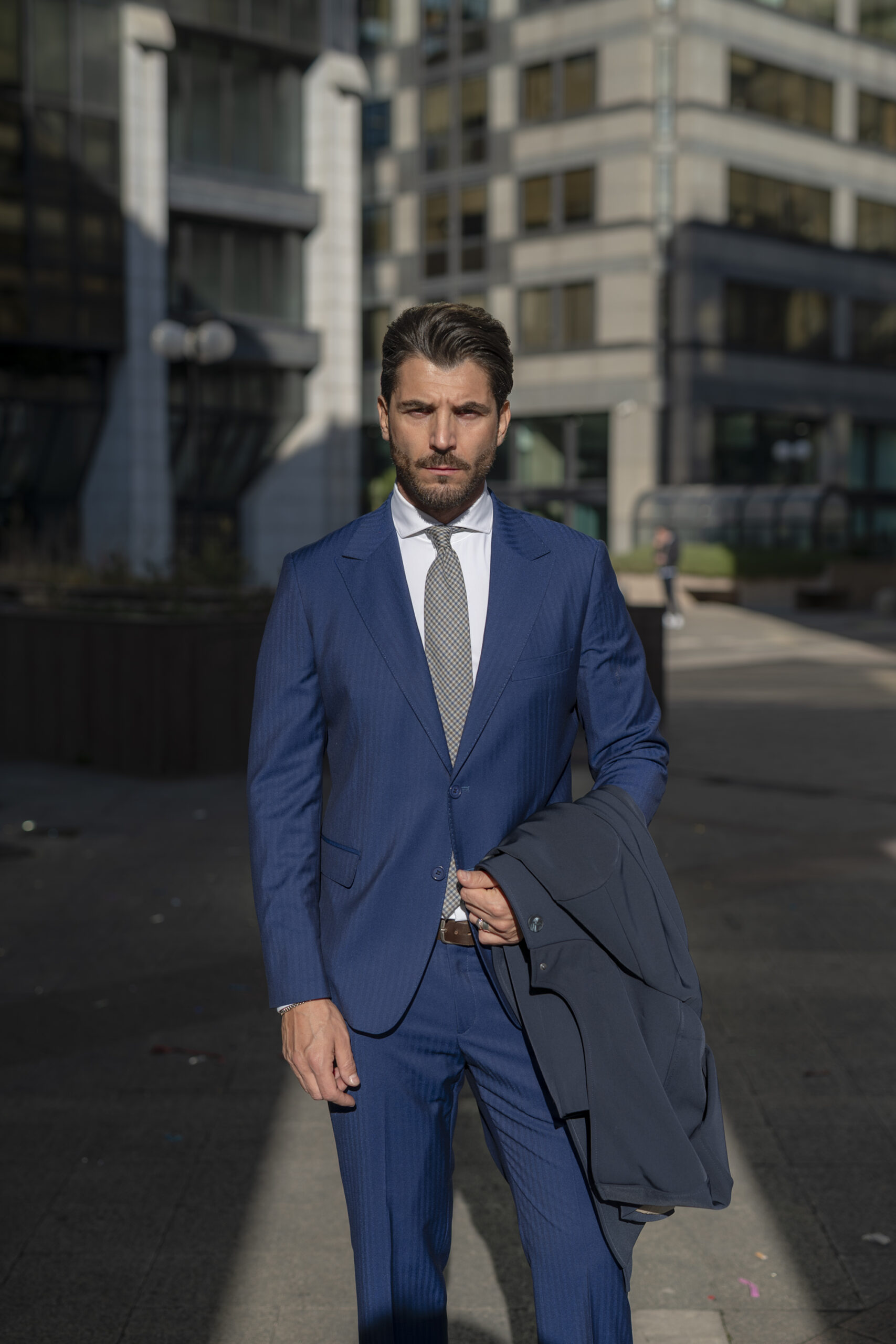 Abito Solar Blu Cobalto | DROP 7